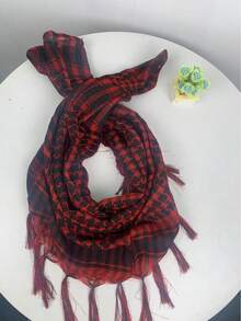 1 pieza Pañuelo táctico ligero estilo árabe del desierto, pañuelo de camping al aire libre - Ver 6