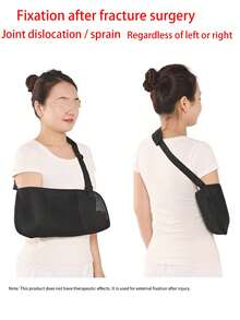 Outdoor Sports Emergency Equipment, Arm Fixing Strap, Emergency Bandage, Forearm Sling, Arm Fixing Strap, Suitable For Wrist Or Arm Injury, Joint Dislocation, Used To Fix And Support The Arm. Breathable Fabric, Can Be Used On Left Or Right, Adjustable Shoulder Strap.