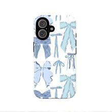 Con un lazo azul, te traemos una Navidad alegre. Esta funda de teléfono dos en uno, elegante y sencilla, es robusta y duradera, con un diseño de doble capa que garantiza durabilidad y protección contra caídas para varios modelos de .Es un regalo ideal para amigos. WXU7 - Colores mixtos - Ver 7