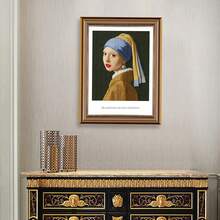 Cross Stitch DIY Kit - Mona Lisa Classic Painting, 11CT Middle Grid 3-Strand Floss, 36*48cm, Girl With Pearl Earring 14CT, Beginner Friendly Home Decor, Includes Needles And Instructions - Multicolor - View 6