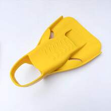 Edge Silicone Swimming Fins - 100% Silicone Training Fins - Enhance Leg Strength And Endurance For Men And Women - Yellow - View 3