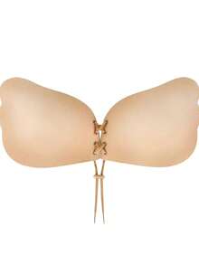 2件/套粘性聚拢文胸，无肩带露背设计，完美搭配连衣裙、泳装、比基尼和沙滩度假装 - 彩色 - 查看 15