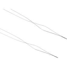 Clover 8810 Embroidery Stitching Tool Needle Threader-2 Pkg - plateado - Ver 4