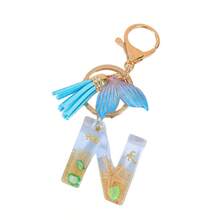 1pc Handmade Crystal Resin Butterfly & Letter Keychain, Tassel Keyring, Small Gift For Wedding, Birthday, Baby Shower, Travel Souvenir, Graduation, Housewarming, Party (5 Styles Available) - Multicolor - View 89