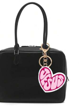 Llavero con forma de corazón, colgante de acrílico, regalo perfecto para personas religiosas y cristianos, accesorio para mochila, llavero de cartera, llavero de coche, decoración colgante para estuche de auriculares, colgante de moda para mochila, decoración colgante para bolso, colgante de cartera, accesorio de llavero para parejas, regalo de Navidad, regalo de Acción de Gracias