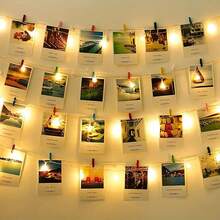 Colorful Mini Wooden Clips, Suitable For Photos, DIY Crafts And Holiday Decorations - Lightweight, Elegant, Multipurpose, Ideal For Weddings, Parties, Home Decor, Holiday Decoration Accessories | Decorative Wooden Clips | Vibrant Colors, Hanging Decor, Perfect For Christmas, Ideal For Thanksgiving - Multicolor - View 11