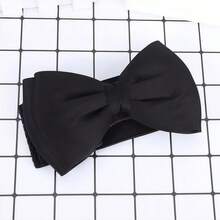 Women's Bow Decor Elastic Waist Belt, Vintage Style Fashion Accessory, Christmas Gift - Butterfly - View 3