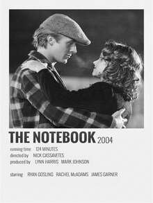 1pc "Notebook Of Love" Poster, Album Cover Decor Art, Elegant Image, Suitable For Single Room, Dorm Wall Decor, Movie Art Poster, Frameless Style - Multicolor - View 22