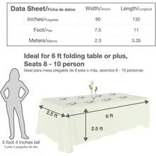 Tablecloths - Ivory - View 6
