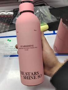 1pc High-Quality Insulated Water Bottle, Coffee Mug, Large Capacity Portable Sports Outdoor Cup, Stainless Steel - Multicolor - View 10