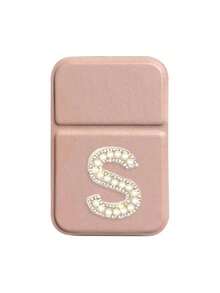 1 Stück Mini Weiße Perlen Buchstaben Faltbarer Tragbarer Make-up Spiegel, Buchstaben A-Z Make-up Spiegel mit Halterung, Reisespiegel, Schönheitsprodukte, Rechteckiger Kompakter Faltbarer Minimalistischer Make-up Spiegel für den Schreibtisch, Tragbarer Make-up Spiegel für Frauen als Geschenk - Geeignet für Hochzeiten, persönliche Feiern, Partys, Reisen und Schönheitsstudios, perfektes Geburtstagsgeschenk, Hochzeitsgeschenk, Gastgeschenk, Urlaubsgeschenk, Werbegeschenk, Reise, Billige Sachen, Reisenotwendigkeit - Pink - Übersicht 16