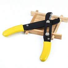 1件装珠宝制作链条钳 - 铆接式手动链条开合工具、DIY剪线钳、无齿钳、可调节迷你剥线钳，用于链条安装和改装 - 彩色 - 查看 3