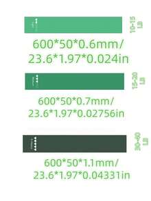 5pcs Yoga Fitness Shaping Rehabilitation Sports Resistance Bands Set - Multicolor - View 20