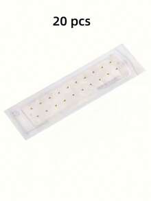 20/40/60/80pcs Disposable Ear Acupressure Massage Therapy Ear Stickers, Ear Acupuncture Point Therapy Patches - Multicolor - View 12