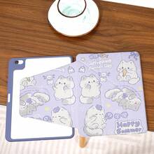 Y型折叠支架，高清UV印刷，360°旋转iPad保护套，适用于iPad 11（2025款）、iPad Air 11/13（2025款M3）、iPad Air（M2）（11/13英寸）、iPad Air 4/5/6（10.9英寸）、iPad Pro（11英寸）、iPad Pro（12.9英寸）、iPad（10.2英寸）、iPad（第九代/第十代）、iPad 10.9/Air 5/Air 4（10.9英寸）、iPad Pro（2018款，11英寸）、iPad Pro（20/21/22款，11英寸）、iPad Air（2024款，11英寸）、iPad Air 6/Air 7（2025款，11英寸）等。 - 彩色 - 查看 4