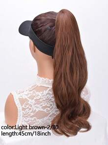 28 Inch Long Wavy Curly Hair Wig For Women, Ponytail, Three Claw Long Hair Wig, Hair Claw Hair Accessories Vacation Hair Clip Fashion Claw Clip - Extended - View 13