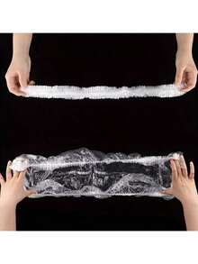 50pcs Pet Cage Pad, Disposable Plastic Tray Liner For Rabbit Cage, Bird Cage, Cat Litter Bag, Dog Potty, Cleaning Pad, Rabbit, Konijn, Hamster, Bunny, Cage - White - View 11