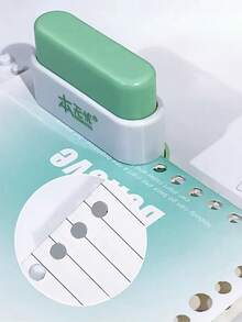 5-Hole Punch: Office Desk Organizer Tool - Ideal For DIY Binding Notebooks And Documents, Handmade Paper Punching Tool - Multicolor - View 2