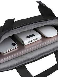 1pc 15-Inch Minimalist Laptop Briefcase, Suitable For Office And Commute