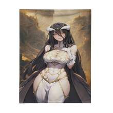 [JIT]Overlord Albedo, Printed Blanket, Warm Blanket Living Room Blanket Bedroom Bed Sofa Picnic Travel Camping Sleep Blanket, All-Season Bed Blanket, Christmas Gift, Wedding Gift, Birthday Friend Gift - Nhiều màu - Xem 5