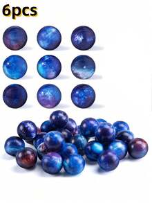 1/2/4/6/8/10/12 كرة ضغط ذات موضوع فضائي، كرات تخفيف الضغط، هدايا الحفلات وإمدادات حفلات عيد الميلاد - متعدد الألوان - مشاهدة 13