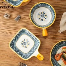 4 Piece Nordic Ceramic Sets, Various Combinations, Simple Yet Elegant Patterns. Sizes Have Practical Capacities, Holding Staples, Cold Dishes, Salads, Hot Soups. Perfect For Family Gatherings And High-End Hotel Banquets - 白色 - 查看 4