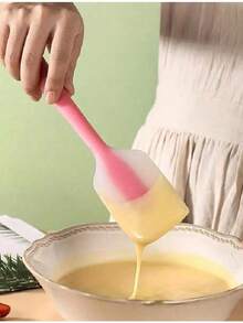 1/3/6 Pieces, Silicone Spatula, Mini Silicone Spatula, Fruit Jam Spatula, High-Temperature Resistant Cream Spatula, Mixing And Baking Tools, Kitchen Utensils, Apartment Essentials (Length 21cm/8.26in) - Multicolor - View 5