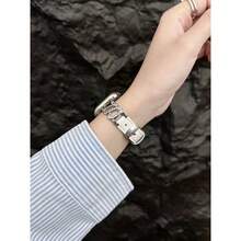 Nueva decoración de Año Nuevo Banda delgada negra/blanca para mujeres, femenina y elegante, compatible con correas de reloj para hombres de 38/40/41 mm y 42/44/45 mm, Series 9 8 7 6 5 4 3 2 1 SE, regalo del Día de San Valentín - Multicolor - Ver 7