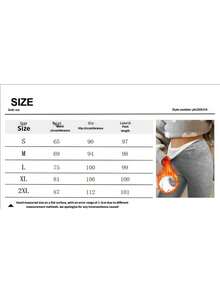 Slim-Fit Hip-Lifting And Hair-Grabbing Embroidered Thermal Leggings - 酒紅色 - 查看 4