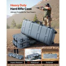 Gun Sleeve - 40 * 12,7 * 5,4 Zoll Grau - View 2