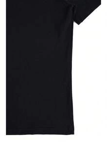 Camiseta negra de árbol negativo tipo O - Negro - Ver 5