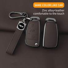 Vỏ bảo vệ chìa khóa xe hơi gập gọn bằng hợp kim kẽm thông minh, tương thích với các dòng xe Audi A1/A3/A4/A5/A6/A7/Q3/Q5/S6/B6/B7/B8/C6/8P/8V/8L/TT RS. - Audi - Xem 2