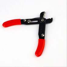 1件装珠宝制作链条钳 - 铆接式手动链条开合工具、DIY剪线钳、无齿钳、可调节迷你剥线钳，用于链条安装和改装 - 彩色 - 查看 6