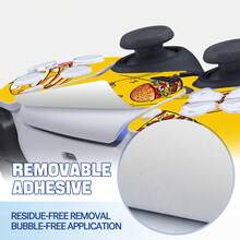 1 Set Of 3pcs Creative Skin Stickers For Disc Edition, Scratch-Resistant, Non-Slip, Durable, Personalized Printed Design - Multicolor - View 8