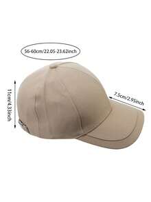 男士时尚遮阳高尔夫帽，韩版简约休闲百搭棒球帽 - 彩色 - 查看 9