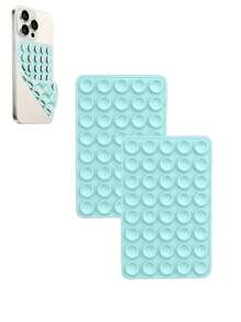 1pc, 40pcs Classic Silicone Suction Cup Double-Sided Handheld Selfie Stick And Stand, Multi-Functional Sticky Phone Holder, Reusable Sticky Pad For Phone Stand Or Grip, For Selfie, Video Etc. - Easy Stick, Easy Clean, Compatible With IPhone And Android - Ideal For Shower, Video Recording And Photography Compatible With IPhone, Android Phone, Gift For Birthday, Family, Friends Gifts Birthday Bathroom Phone Accessories Sticky Stand - Multicolor - View 65