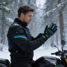 Motorcycle Touchscreen Gloves Full-Finger Gloves Unisex Riding Gloves