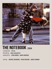 1pc "Notebook Of Love" Poster, Album Cover Decor Art, Elegant Image, Suitable For Single Room, Dorm Wall Decor, Movie Art Poster, Frameless Style - Multicolor - View 20