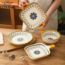 4 Piece Nordic Ceramic Sets, Various Combinations, Simple Yet Elegant Patterns. Sizes Have Practical Capacities, Holding Staples, Cold Dishes, Salads, Hot Soups. Perfect For Family Gatherings And High-End Hotel Banquets - 白色 - 查看 8