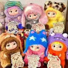 1 buc figurină aleatorie Yooki Oxygen Bear Series, pandantiv decorativ pentru rucsac, ornament pentru birou, păpușă de pluș decorativă pentru cameră [culoarea pantofului, expediată aleatoriu] - Multicolor - Vizualizare 2