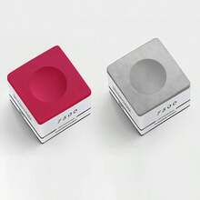 Gesso da biliardo professionale - Migliora la presa, adatto per biliardo 8-9 palle, snooker, durevole e infrangibile, confezionato singolarmente, disponibile nei colori rosa e grigio - Multicolore - Visualizzare 6