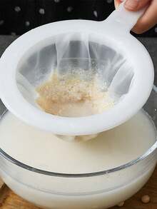 1pc Coffee/Soy Milk Residue Mesh Filter, Home Juicer Filter, Separates Residue, Essential Back To School Item - Multicolor - View 9