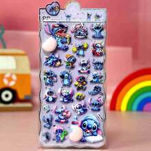 1pc 2026 New Meiman Cartoon Peripherals, Meiman Explosive Anime Peripherals Soft Cute Peach Stickers Cute Blue Monsters Dopamine Girl Heart High Beauty Peach Stickers Decompression Pinch Music Relief Stickers Luggage Guitar Notebook Decoration Phone Case Small Gifts Small Gifts, Giving To Friends And Family,New Year's Gift, Valentine's Day Gift, Easter Gift,Stochastic Style - Multicolor - View 6