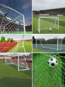 1个加厚编织足球网，适用于11人制、7人制、5人制足球门，圣诞礼物