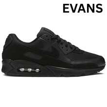 Nike Air Max 90 Triple Black CN8490-003 Men Fashion Sneakers New - 黑色 - 查看 1