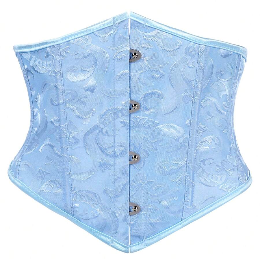 1件装女士束腰塑身衣，塑身衣 - 天藍色 - 查看 1