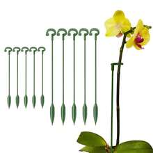 5Pcs Garden Plant Support Stakes Easy To Use Bonsai Phalaenopsis Bracket For Potted Plant - Green - View 1