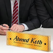 1 Stück personalisiertes Acrylglas Büro Schreibtisch Namensschildchen, luxuriöser Retro-Stil, individuell gestaltetes Büro Schreibtisch Namensschildchen, Büro Schreibtisch Dekoration, Büro Zubehör, Lehrer Chef Kollege Mitarbeiter Dankeschön Geschenk (Gravur Muster 1), individualisiertes Geschenk, Geburtstag Abschluss Dekoration, Feiertags Kalender - Verschiedenfarbig - Übersicht 31