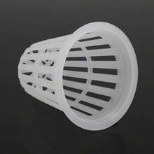 Joyzan Net Cup Pots, Hydroponic Plastic Slotted Mesh Cups Plant Nursery Netted Bucket Basket Round Wide Lip Pot Garden Indoor Outdoor Growing Vegetable Gardening Orchids Aquaponics Orchid Kratky 10pcs - 顏色B - 查看 6