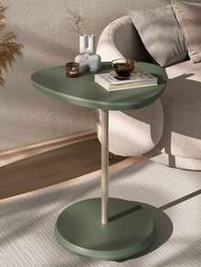 Mesa de Apoio Lateral Orgânica- Bel - Verde Oliva - Visão 6